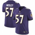 Baltimore Ravens #57 C.J. Mosley Purple Team Color Vapor Untouchable Limited Player NFL Jersey