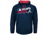 Atlanta Braves Authentic Collection Navy Team Choice Streak Hoodie