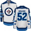 Winnipeg Jets #52 Jack Roslovic Authentic White Away NHL Jersey