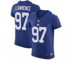 New York Giants #97 Dexter Lawrence Royal Blue Team Color Vapor Untouchable Elite Player Football Jersey