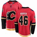 Calgary Flames #46 Marek Hrivik Fanatics Branded Red Home Breakaway NHL Jersey