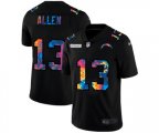 Los Angeles Chargers #13 Keenan Allen Multi-Color Black 2020 NFL Crucial Catch Vapor Untouchable Limited Jersey