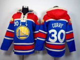 Golden State Warriors #30 Curry Red-Blue[pullover hooded sweatshirt]