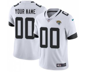 Jacksonville Jaguars Customized White Vapor Untouchable Limited Player Football Jersey
