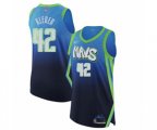 Dallas Mavericks #42 Maxi Kleber Authentic Blue Basketball Jersey - 2019-20 City Edition
