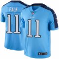 Tennessee Titans #11 Luke Falk Limited Light Blue Rush Vapor Untouchable NFL Jersey