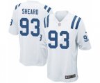 Indianapolis Colts #93 Jabaal Sheard Game White Football Jersey