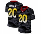 Los Angeles Rams #20 Ramsey 2020 Camo Salute to Service Limited Jersey