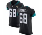 Jacksonville Jaguars #68 Andrew Norwell Teal Black Team Color Vapor Untouchable Elite Player Football Jersey