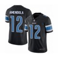 Detroit Lions #12 Danny Amendola Limited Black Rush Vapor Untouchable Football Jersey