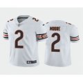 Chicago Bears #2 DJ Moore White Vapor Untouchable Stitched Football Jersey