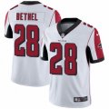 Atlanta Falcons #28 Justin Bethel White Vapor Untouchable Limited Player NFL Jersey