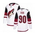 Arizona Coyotes #90 Giovanni Fiore Authentic White Away Hockey Jersey