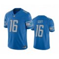 Detroit Lions #16 Jared Goff Blue 2023 F.U.S.E. Vapor Untouchable Limited Stitched Jersey