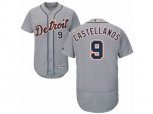Detroit Tigers #9 Nick Castellanos Grey Flexbase Authentic Collection MLB Jersey