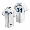 Nike Tampa Bay Rays #34 Trevor Richards White Home Stitched Baseball Jersey