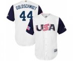 USA Baseball #44 Paul Goldschmidt White 2017 World Baseball Classic Replica Team Jersey