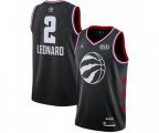 Toronto Raptors #2 Kawhi Leonard Swingman Black 2019 All-Star Game Basketball Jersey