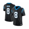 Carolina Panthers #8 Jaycee Horn Black 2023 F.U.S.E. Vapor Untouchable Stitched Football Jersey