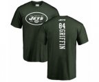 New York Jets #84 Ryan Griffin Green Backer T-Shirt