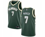 Milwaukee Bucks #7 Thon Maker Swingman Green Road NBA Jersey - Icon Edition