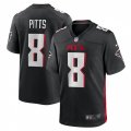 Atlanta Falcons #8 Kyle Pitts Nike Black 2021 NFL Draft First Round Pick Player Limited Jersey