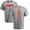 Kansas City Chiefs #25 Armani Watts Ash Backer T-Shirt