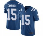 Indianapolis Colts #15 Parris Campbell Royal Blue Team Color Vapor Untouchable Limited Player Football Jersey
