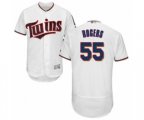 Minnesota Twins Taylor Rogers White Home Flex Base Authentic Collection Baseball Player Jersey