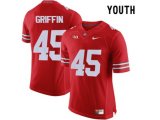 2016 Youth Ohio State Buckeyes Archie Griffin #45 College Football Limited Jersey - Scarlet