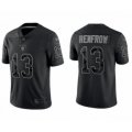 Las Vegas Raiders #13 Hunter Renfrow Black Reflective Limited Stitched Football Jersey