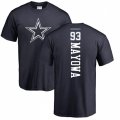 Dallas Cowboys #93 Benson Mayowa Navy Blue Backer T-Shirt