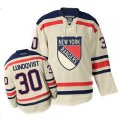New York Rangers #30 Henrik Lundqvist Premier Cream 2012 Winter Classic NHL Jersey
