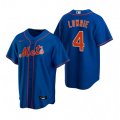 Nike New York Mets #4 Jed Lowrie Royal Alternate Stitched Baseball Jersey