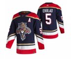 Florida Panthers #5 Aaron Ekblad Black 2020-21 Reverse Retro Alternate Hockey Jersey