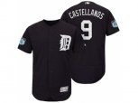 Detroit Tigers #9 Nick Castellanos 2017 Spring Training Flex Base Authentic Collection Stitched Baseball Jersey
