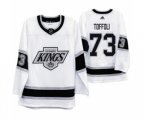 Los Angeles Kings #73 Tyler Toffoli 2019-20 Heritage White Throwback 90s Hockey Jersey