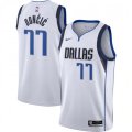 Dallas Mavericks #77 Luka Doncic Nike White 2020-21 Swingman Jersey