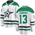 Dallas Stars #13 Mattias Janmark Fanatics Branded White Away Breakaway NHL Jersey