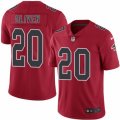 Atlanta Falcons #20 Isaiah Oliver Limited Red Rush Vapor Untouchable NFL Jersey