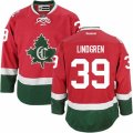 Montreal Canadiens #39 Charlie Lindgren Authentic Red New CD NHL Jersey