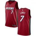 Nike Miami Heat #7 Kyle Lowry Red NBA Swingman Statement Edition Jersey