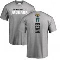 Jacksonville Jaguars #17 Arrelious Benn Ash Backer T-Shirt
