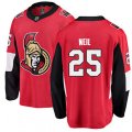 Ottawa Senators #25 Chris Neil Fanatics Branded Red Home Breakaway NHL Jersey