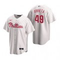 Nike Philadelphia Phillies #49 Jake Arrieta White Home Stitched Baseball Jersey