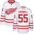 Detroit Red Wings #55 Niklas Kronwall Premier White 2017 Centennial Classic NHL Jersey