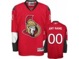 Ottawa Senators Red Fanatics Branded Red Home Breakaway Custom Jersey