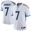 Tennessee Titans #7 Blaine Gabbert White Vapor Untouchable Limited Player NFL Jersey