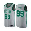 Boston Celtics #99 Tacko Fall Swingman Gray Basketball Jersey - City Edition