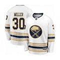 Buffalo Sabres #30 Ryan Miller Fanatics Branded White 50th Season Breakaway Hockey Jersey